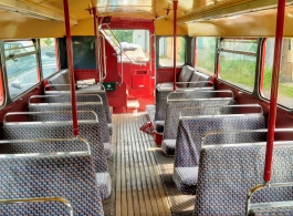 Classic London bus wedding hire in Daventry